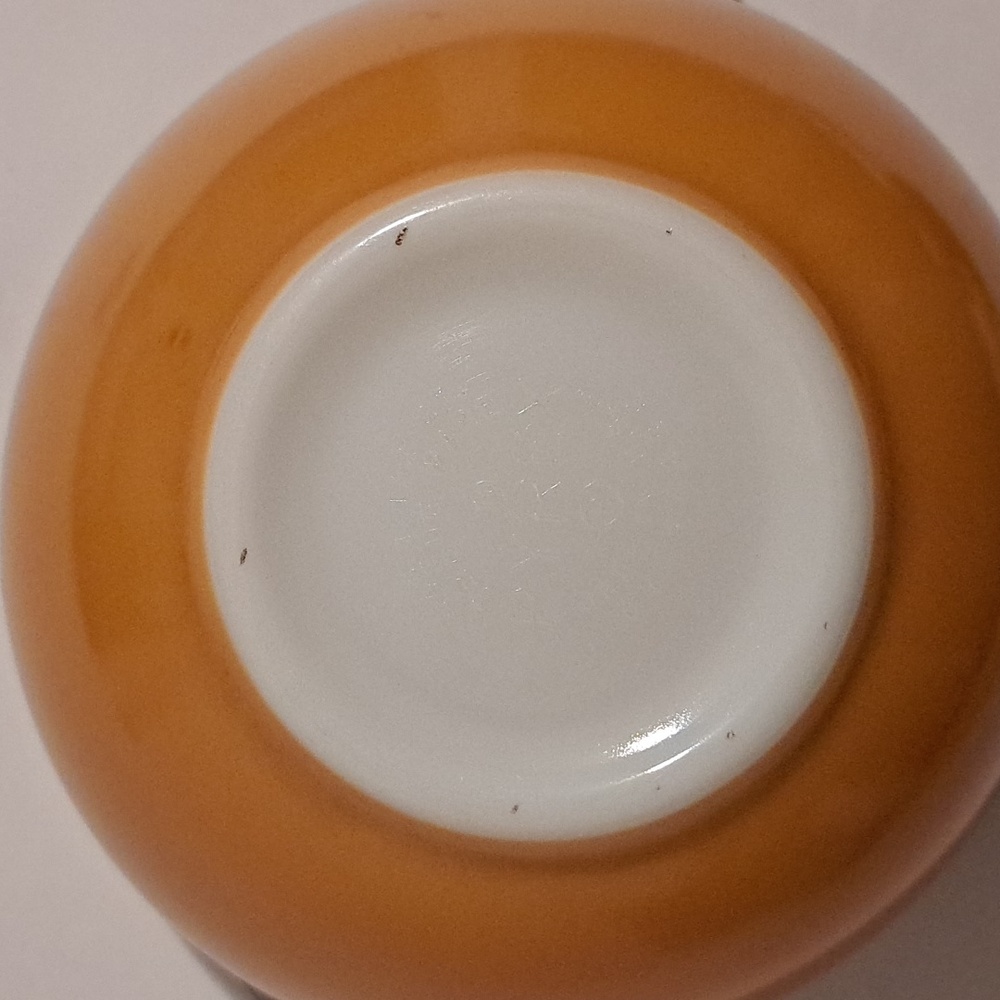 Pyrex Vintage 442 Old Orchard 1 1/2 Quart Mixing Serving Bowl No Decal - Picture 13 of 13